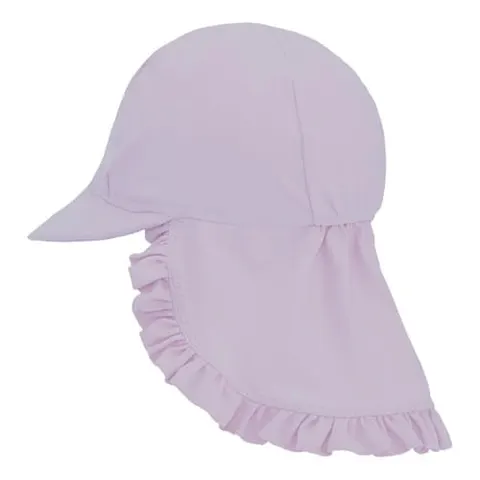 Kapelusz kąpielowy czapka UV frill lavender 12-24m S