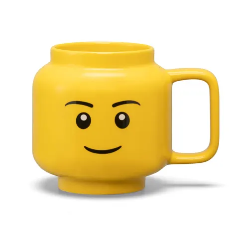 Kubek ceramiczny duża głowa LEGO® – Chłopiec