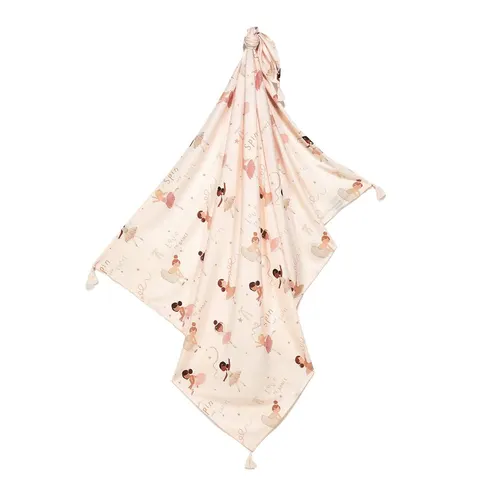 La millou. Otulacz Bamboo BALLERINE L-110x140cm