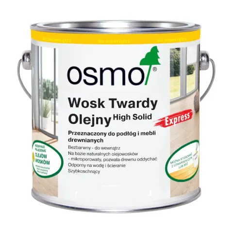 Osmo 3340 Biały, Transparentny Wosk twardy olejny EXPRESS 3340/25,00