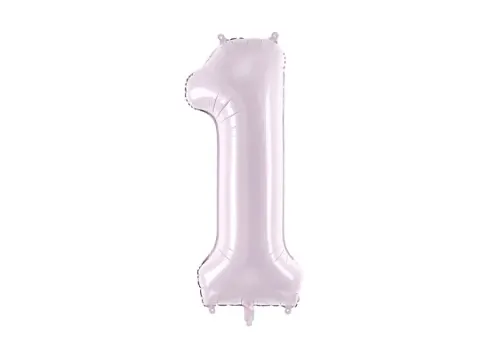 Balon foliowy Cyfra ''1'', 72cm, fiolet