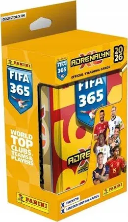 Karty PANINI FIFA 365 Adrenalyn XL 2026 Puszka Kolekcjonera