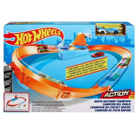 Hot Wheels Zestaw Rywalizacja mistrzów Szybki wyścig