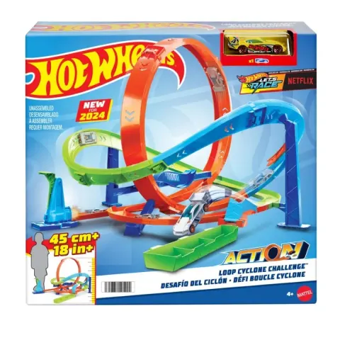 Hot Wheels, Action, Zakręcone tornado, zestaw do zabawy