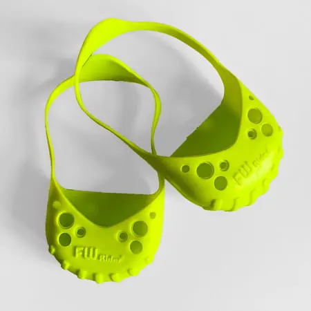 FWRIDER Ochraniacze na buty Limonkowe