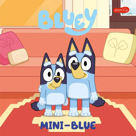 HarperKids Bluey Mini-Blue Moja Czytanka Książeczka Książka Dla Dzieci Opowiadanie