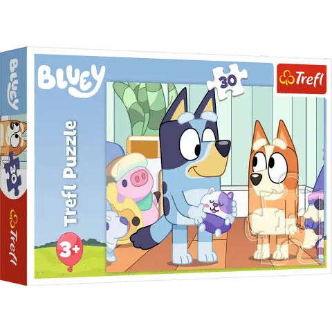 Puzzle 30 Z Bluey zawsze jest wesoło