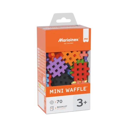 Marioinex, Mini Waffle, klocki konstrukcyjne, 70 elementów