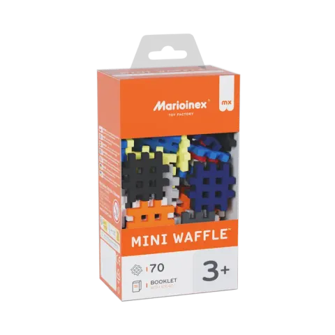 Marioinex, Mini Waffle, klocki konstrukcyjne, 70 elementów