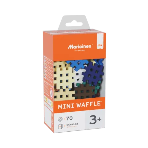 Marioinex, Mini Waffle, klocki konstrukcyjne, 70 elementów