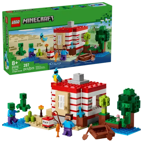 LEGO Minecraft® Dom TNT w dżungli