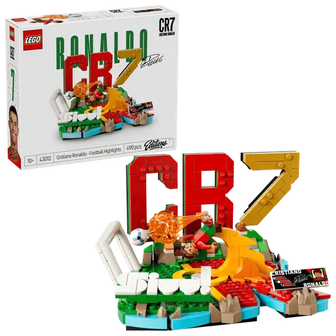 LEGO Klocki Editions 43012 Cristiano Ronaldo - piłkarskie momenty