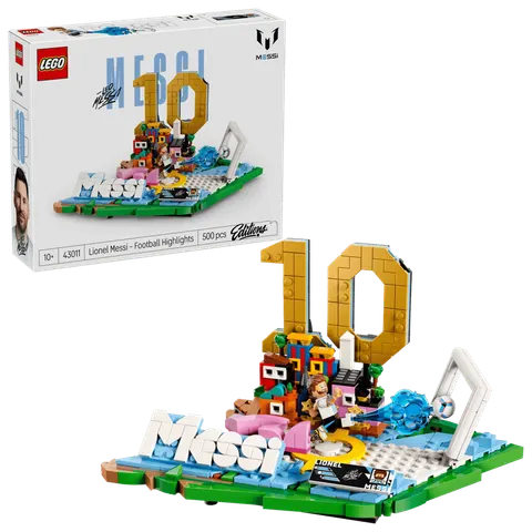 LEGO Klocki Editions 43011 Lionel Messi - piłkarskie momenty