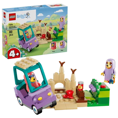 LEGO BLUEY 11216 Babunie z Bingo i Blue