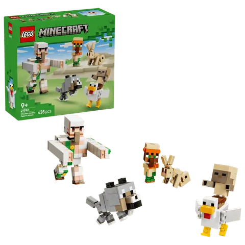 LEGO Klocki Minecraft 21592 Atak kurzego jeźdźca na pustyni