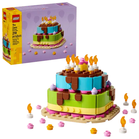 LEGO Klocki Iconic 40815 Tort na przyjęcie urodzinowe