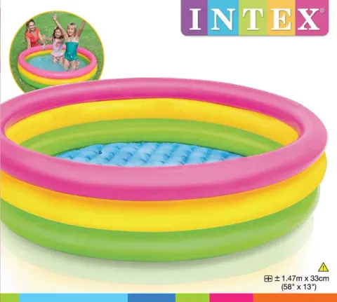 Basen dmuchany dla malucha 147x33cm Intex