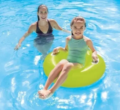 Intex, koło do pływania z uchwytami, 76cm mix