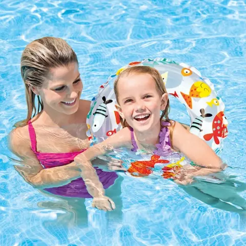 Intex, kółko do pływania dla dziec 61 cm, mix wzorów