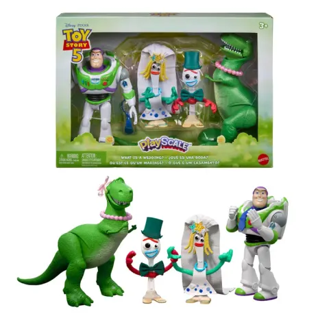 Toy Story 5, PlayScale, zestaw 4 figurek