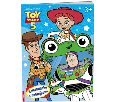 Toy Story 5. Kolorowanka z Naklejkami