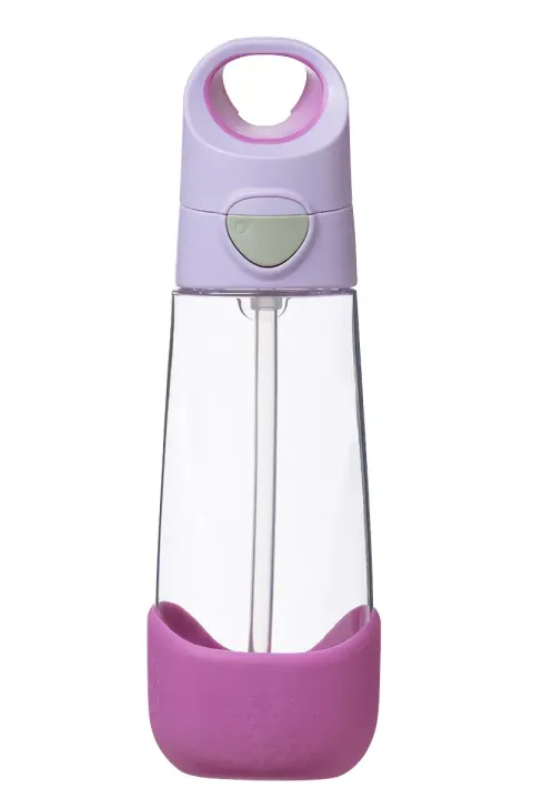 Butelka na wodę tritanowa ze słomką 600ml Sugar Plum b.box