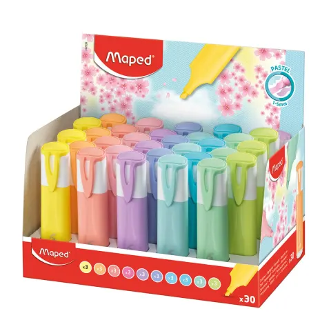 Zakreślacz Classic New Pastel mix kolorów Maped