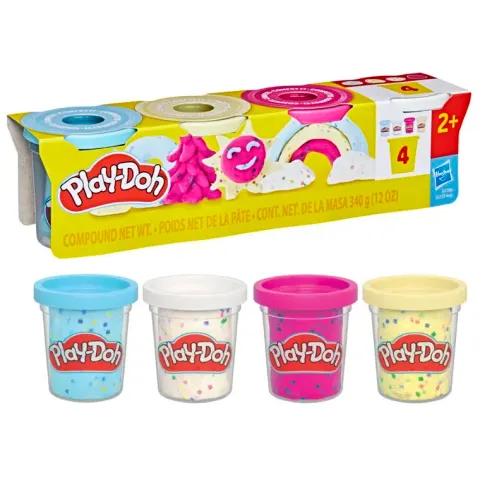 Ciastolina Confetti 4-pak Play-Doh