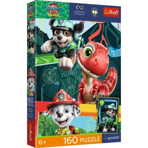 Puzzle 160 Dinozaurowa przygoda TREFL