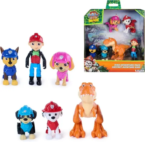 Psi Patrol: Film Dino - figurki tematyczne