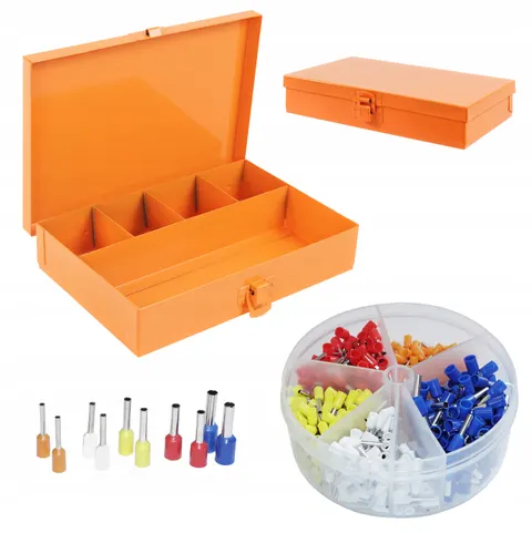 Organizer BOX Metalowy Praska Zaciskarka Tulejki