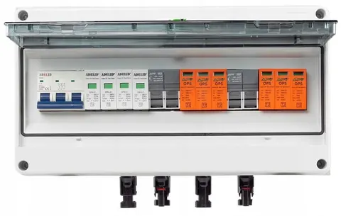 Rozdzielnica PV DC AC Fotowoltaiczna 2 Stringi 1000V