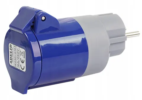 Adapter przejściówka camping redukcja 16A 230V
