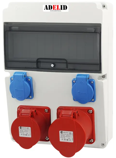 Rozdzielnica RSW 1x 32A 1x 16A 4P, 2x 230V