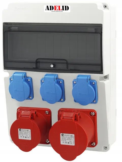 Rozdzielnica RSW 1x 32A 1x 16A 4P, 3x 230V