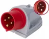 Wtyczka Stała Odbiornikowa Siłowa 16A 4P 400V IP44