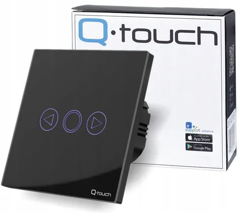 Dotykowy Ściemniacz Włącznik Światła Led Szkło Qtouch