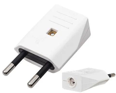 Wtyczka Płaska 230V Skręcana Elegance Jakość IP20