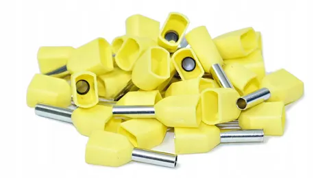 Tulejka Izolowana Podwójna 2 x 1,0 mm2 x 100 szt.