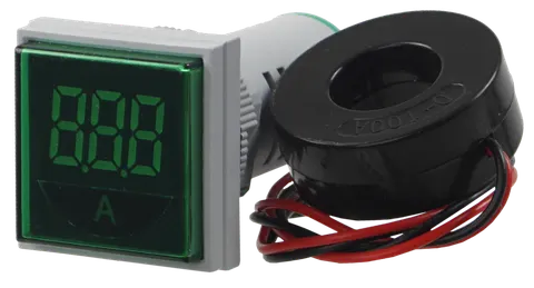 Amperomierz tablicowy miernik 22 MM LED 0 - 100A