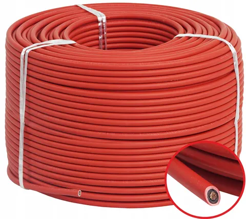 KABEL PRZEWÓD SOLARNY SŁONECZNY 6mm 1000V Typu Mc4 500m