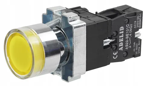 Przycisk Sterowniczy Żółty Podświetlany Bw3561 Xb2