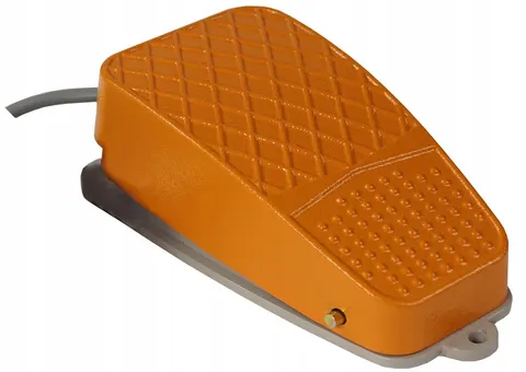 Włącznik Nożny Pedał Przycisk 10A Z Kablem 2M Orange