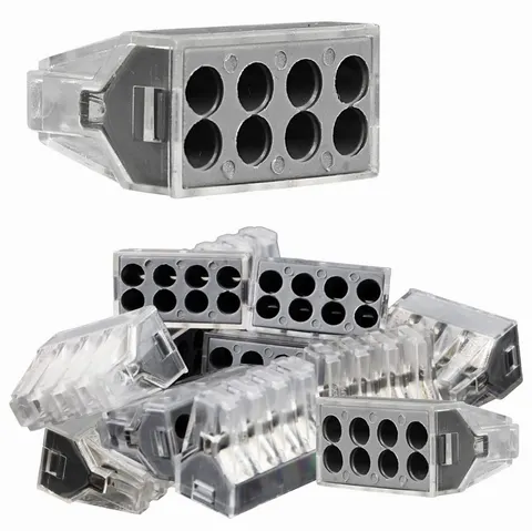Szybkozłączka na drut 8X2.5 100SZT. WagIN SID-8