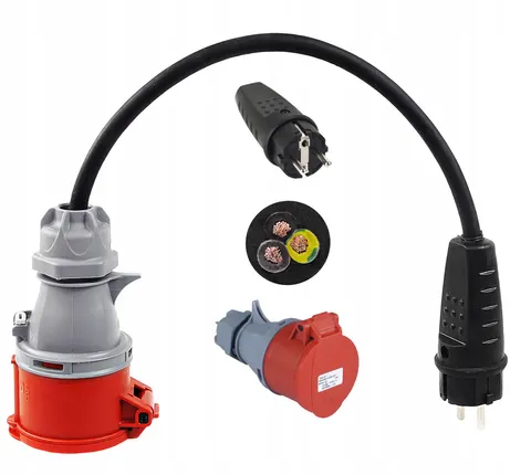 Adapter Siłowy Redukcja Przejściówka 16A WG