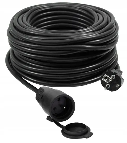 Przedłużacz PVC 5m Owy 3x1,5 230V IP44 H05VV-F