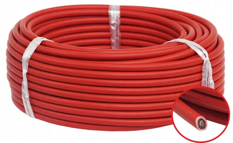KABEL PRZEWÓD SOLARNY SŁONECZNY 6mm 1000V Typu Mc4 25m