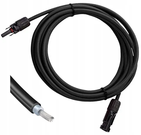 Przedłużacz Kabel Solarny 3m 4mm2 PV Typu Mc4 Panel