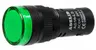 Lampka kontrolka sterownicza zielona LED 24V 16 MM