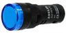Lampka kontrolka sterownicza niebieska LED 230V 16MM